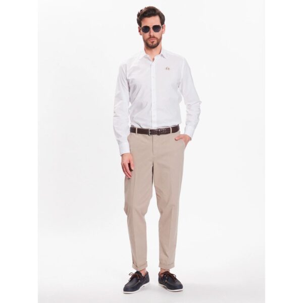 La Martina White Cotton Shirt - Image 3