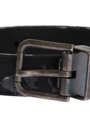Dolce & Gabbana Elegant Floral Patterned Men's Luxury Belt