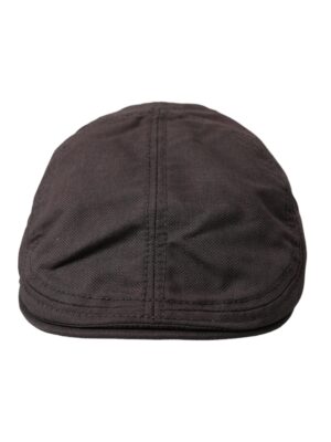 Dolce & Gabbana Brown Nylon Cloth Newsboy Hat Men