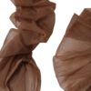 Dolce & Gabbana Brown Nylon Finger Less Elbow Long Arms Gloves - Image 3