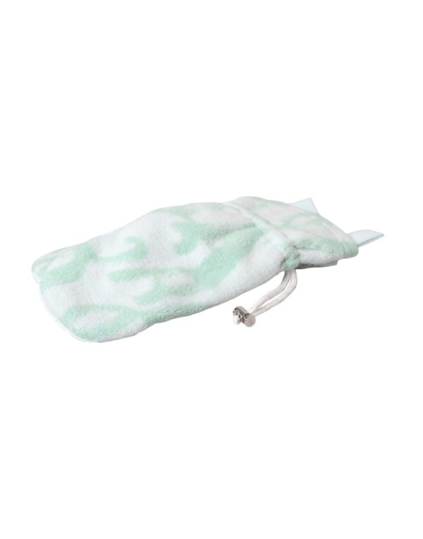 Dolce & Gabbana White Nylon Fleece Wrist Length Mitten Gloves - Image 5