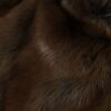 Dolce & Gabbana Brown Weasel Fur Womens Cashmere Hat Beanie - Image 5
