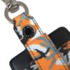 Dolce & Gabbana Multicolor Camouflage Print Leather Metal Airpods Case - Image 3