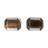 Dolce & Gabbana Silver Plated Brass Pin Crystal Cufflinks - Image 2