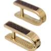 Dolce & Gabbana Gold Plated Metal Brass Pin Men Cufflinks - Image 3