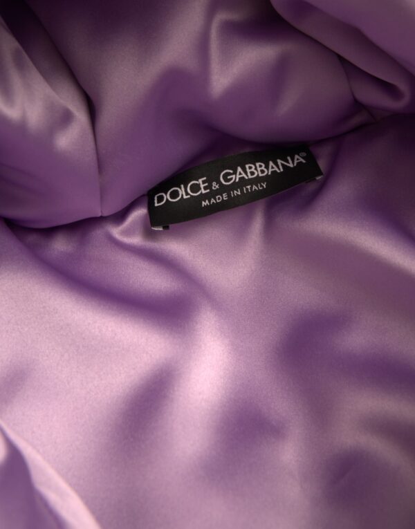 Dolce & Gabbana Multicolor Heart Logo Hooded Puffer Jacket - Image 7
