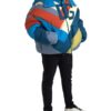 Dolce & Gabbana Multicolor Logo Windbreaker Puffer Jacket - Image 2