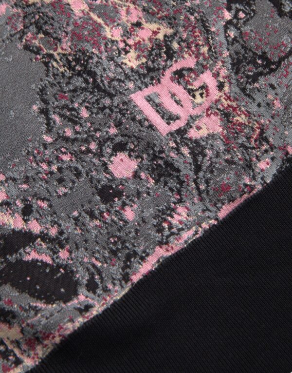 Dolce & Gabbana Multicolor Graphic Turtle Neck Men Sweater - Image 5