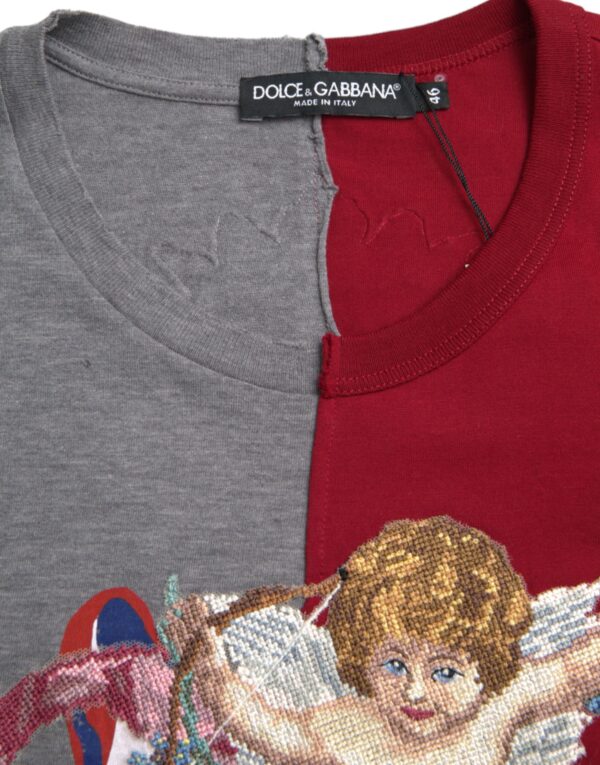 Dolce & Gabbana Multicolor Graphic Short Sleeve T-shirt - Image 3