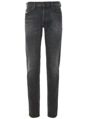 Diesel Black Cotton Jeans & Pant
