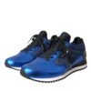 Dolce & Gabbana Blue Black Calf Hair Leather Sneakers Shoes - Image 3