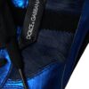 Dolce & Gabbana Blue Black Calf Hair Leather Sneakers Shoes - Image 7