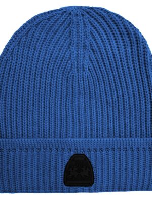 La Martina Light Blue Acrylic Men Beanie