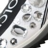 Dolce & Gabbana White Sorrento Crystals Sneakers Shoes - Image 8