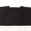 Dolce & Gabbana Black Silk Womens Waist Cummerbund - Image 7