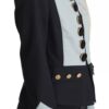Dolce & Gabbana Blue Button Crystal Embellished Cotton Jacket - Image 2