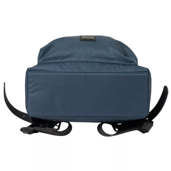 Dolce & Gabbana Blue Nylon #DGFamily Patch Men Backpack Bag - Image 6