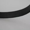 Dolce & Gabbana Black Velvet Leather Silver Buckle Belt - Image 5