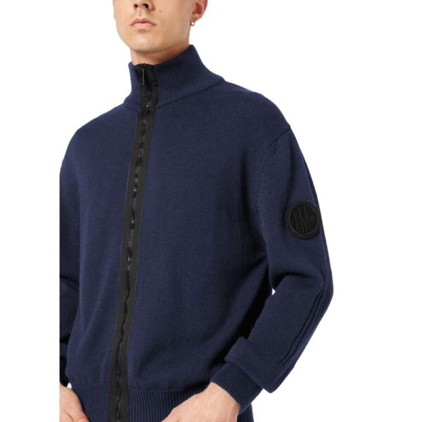 La Martina Blue Cotton Sweater - Image 4