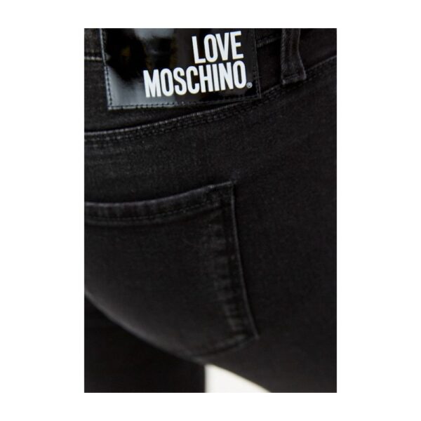 Love Moschino Black Cotton Women Jeans - Image 4