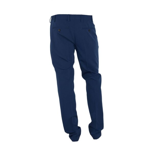 Made in Italy Elegant Blue Trousers for Sophisticated Men - Image 2
