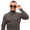 BMW Burgundy Men Sunglasses - Image 4