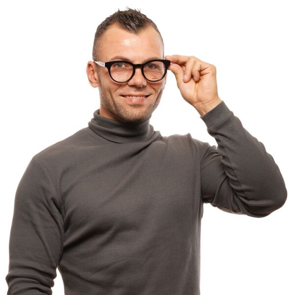 Omega Black Men Optical Frames - Image 4
