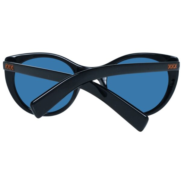 Ermenegildo Zegna Black Unisex Sunglasses - Image 3