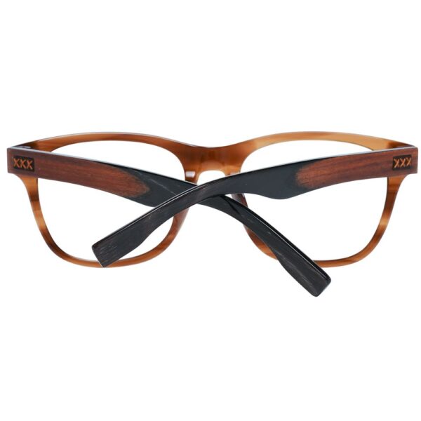 Ermenegildo Zegna Brown Men Optical Frames - Image 3