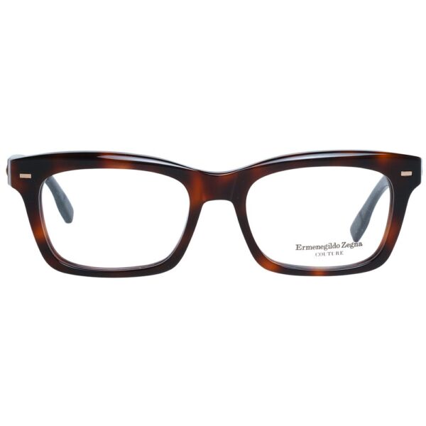 Ermenegildo Zegna Brown Men Optical Frames - Image 2
