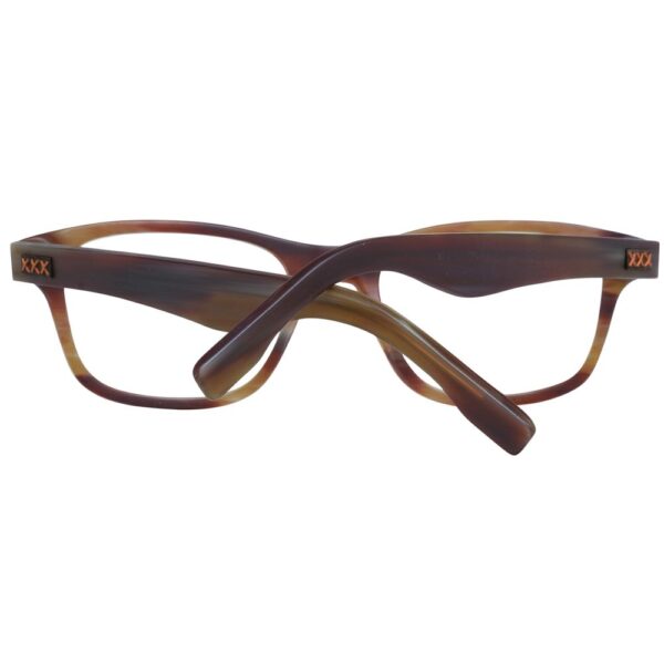 Ermenegildo Zegna Brown Men Optical Frames - Image 3