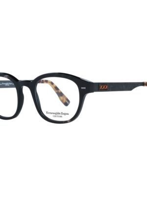Ermenegildo Zegna Brown Men Optical Frames
