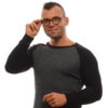 Ermenegildo Zegna Black Men Optical Frames - Image 4