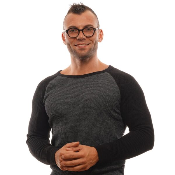 Ermenegildo Zegna Brown Men Optical Frames - Image 4