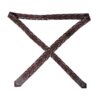 Dolce & Gabbana Bordeaux Printed 100% Silk Adjustable Men Tie - Image 3