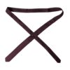 Dolce & Gabbana Bordeaux Solid 100% Silk Adjustable Men Tie - Image 3