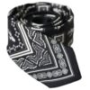 Dolce & Gabbana Black Patterned 100%Silk Adjustable Tie - Image 2