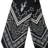 Dolce & Gabbana Black Patterned 100%Silk Adjustable Tie - Image 4