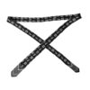 Dolce & Gabbana Black Patterned 100%Silk Adjustable Tie - Image 5