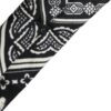 Dolce & Gabbana Black Patterned 100%Silk Adjustable Tie - Image 6