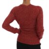 Dolce & Gabbana Red Wool Cardigan Sweater - Image 3
