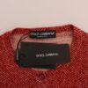 Dolce & Gabbana Red Wool Cardigan Sweater - Image 5