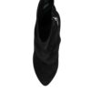 Dolce & Gabbana Black Suede Leather Mid Calf Boots Shoes - Image 8