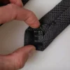 Dolce & Gabbana Dark Gray Plaid Patterned Silk Adjustable Men Tie - Image 5
