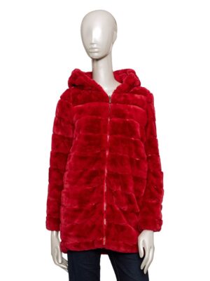 Baldinini Trend Red Polyester Women Jacket