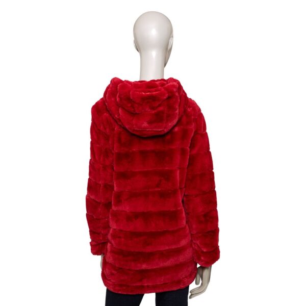 Baldinini Trend Red Polyester Women Jacket - Image 2