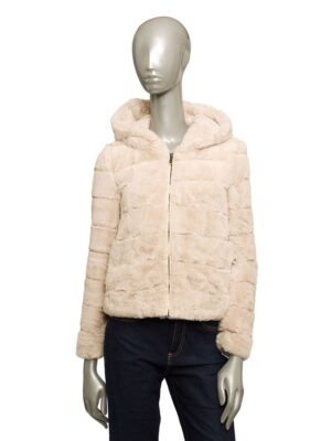 Baldinini Trend Beige Polyester Women Jacket