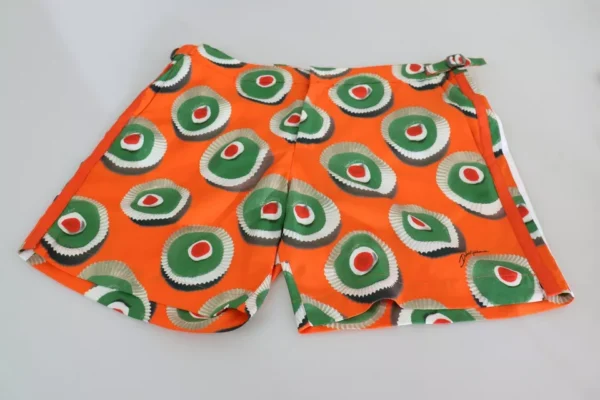 Dolce & Gabbana Orange Cupcake Beachwear Shorts Swimwear - Image 6