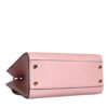 Versace Pink Small Top Handle Grainy Calf Leather Crossbody Bag - Image 5