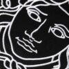 Versace Black Medusa Embroidery Crew Neck Pullover Sweater - Image 5